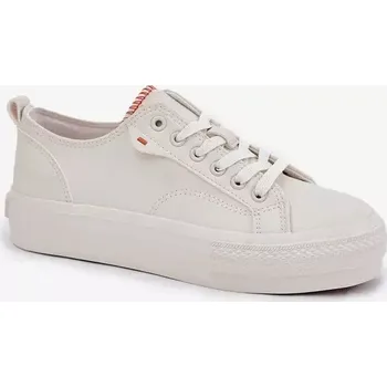 Dámské tenisky Big Star Shoes Dámské tenisky na platformě Big Star – světle béžové velikost 40 Hnědá