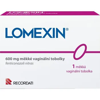 Lék na ženské potíže Lomexin 600 mg 1 vaginální tobolka