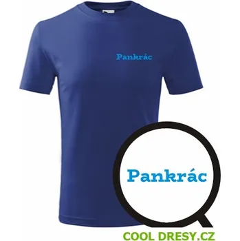 Dětské tričko Pankrác - Barva: královská modrá, Velikost 8let