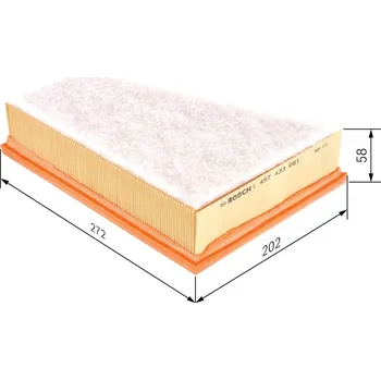 Vzduchový filtr Vzduchový filtr BOSCH 1 457 433 061