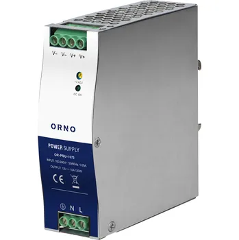 spínaný zdroj ORNO OR-PSU-1673 Průmyslový zdroj spínaný 12V DC 10A 120W na DIN lištu