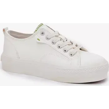 Dámské tenisky Dámské tenisky na platformě z ECO kůže Big Star – bílé velikost 36 bílá