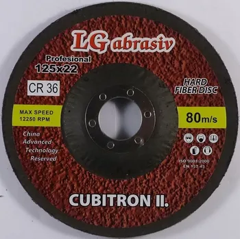 Brusný kotouč Kotouč brusný fíbrový Hard 125/36 Cubitron II.