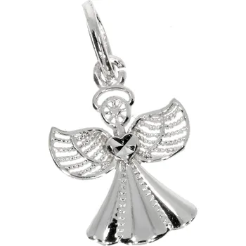 Přívěsek Zlatnictví Helios Andělíček z bílého zlata B49862