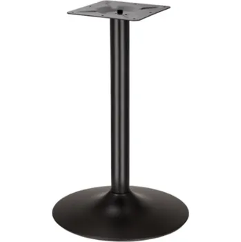 Stolová podnož In-Design Centrální stolová noha kulatá Fili černá Výška nohy (mm): 1100, Rozměr základny: Průměr 430