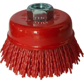 Brusný kartáč Kartáč hrnkový Enpro 707444 Kartáč hrnkový, nylonový, vlnitý, 100 mm, M14,