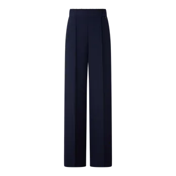 Dámské krepové kalhoty Suzy v tmavě modré barvě 34