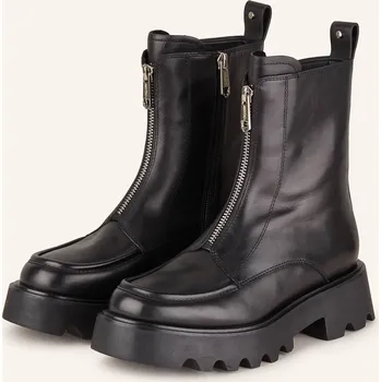 Dámské mokasíny Marc Cain Dámské Biker Boots S Nýty, 900 black, 40