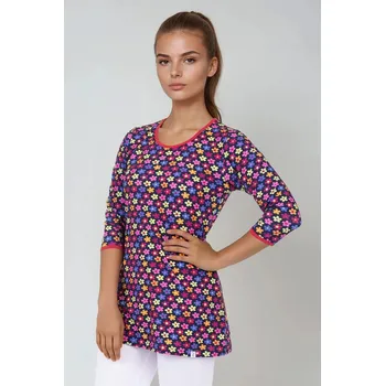 Zdravotnický oděv 2P SERVIS Tunika dámská Mája Potisk XL