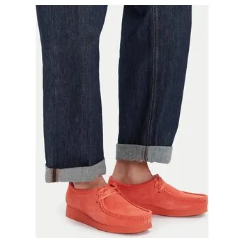 Dámské polobotky Clarks Polobotky WallabeeEVOSh 26181403 Korálová 39_5