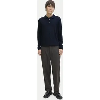 Pánský svetr Jack & Jones Svetr Merino 12281757 Tmavomodrá Regular Fit S