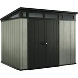 Plastový zahradní domek KETER Artisan 9x7 Duotech™ 279 x 216 cm šedý