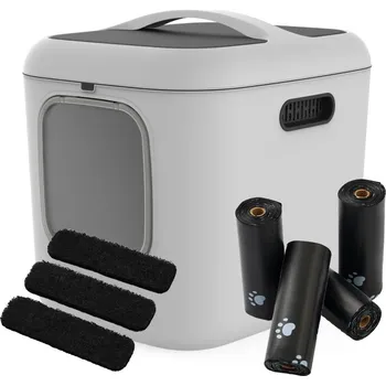 Rotho MyPet BIALA a BIALA XL + 3 x filtr + 4 role po 16 sáčcích