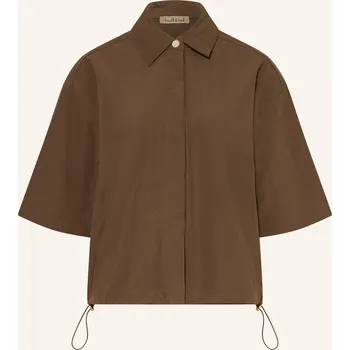 Dámská halenka Smith & Soul Dámská Košilová Halenka, tmavě hnědá, 34