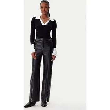 Pánský svetr KARL LAGERFELD Svetr A4W18043 Černá Slim Fit L