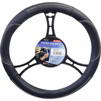 Potah na volant autoDS Potah volantu WAVE šedý