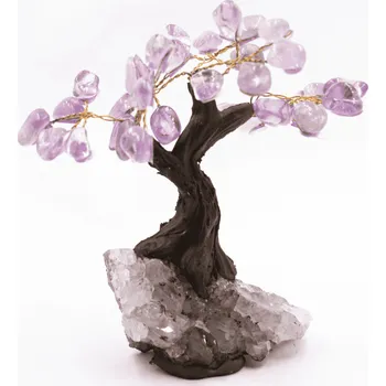 Přírodní kámen Milujeme Kameny Ametyst - Stromeček štěstí ASS23 549863