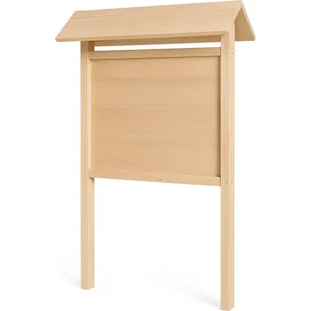 Ráj dřeva Jacer Info tabule se stříškou 220 x 120 Dřevěná info tabule Zahrada