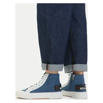 Dámská obuv LOVE MOSCHINO Plátěnky JA15022G1MJO5700 Modrá 40