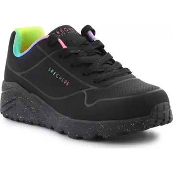 Dívčí polobotky Skechers Uno Lite Rainbow Speckle Jr 310456L-BKMT EU 33