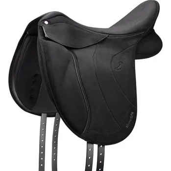 Jezdectví Drezurní sedlo WINTEC Lite Delux černé 17"