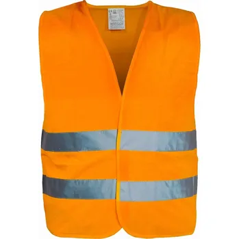 reflexní vesta autoDS Vesta výstražná oranžová EN 20471:2013