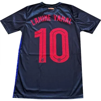 Fotbalový dres Barcelona 10 YAMAL ČERNÝ 2026 Velikost: 116 cm (3-4 roky)
