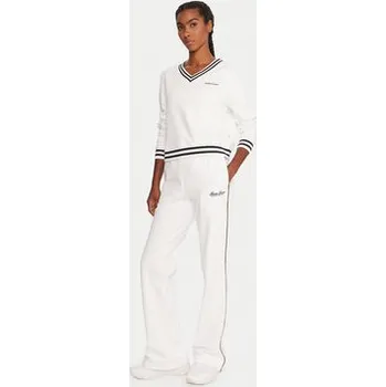 Pánské kalhoty Guess Jeans Teplákové kalhoty W5YB32 K68I4 Bílá Regular Fit XL