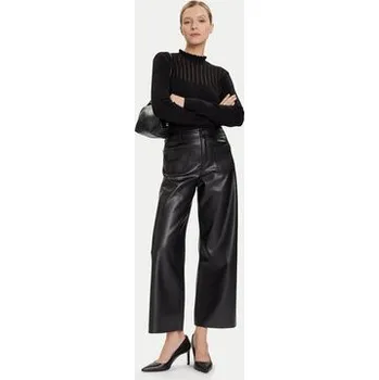 Dámský svetr Morgan Svetr 252-MSNOWI Černá Slim Fit L