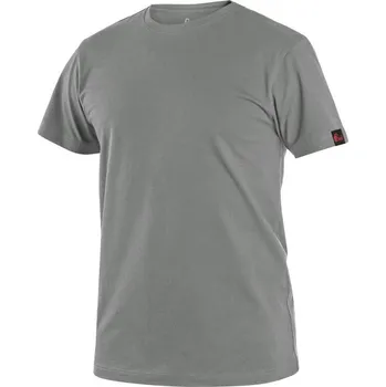 Pánské tričko CXS Tričko NOLAN, krátký rukáv, světle šedé, vel. L