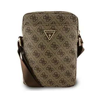 Guess PU 4G Triangle Logo Taška 8" Brown