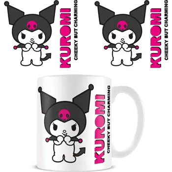 Keramický hrnek KUROMI Cheeky Character 315 ml