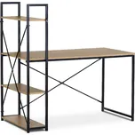 Vikio Stůl pracovní s regálem dekor dub APS101D