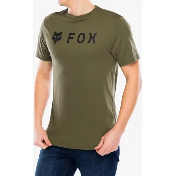 Bavlněné tričko Fox Absolute SS Prem Tee - olive green