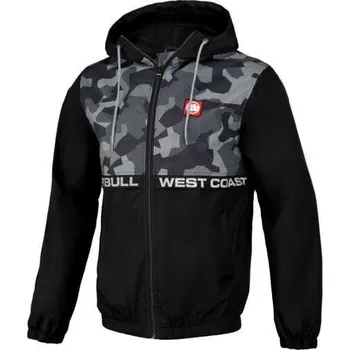 Pánská casual bunda PitBull West Coast Bunda PitBull West Coast Sherwood Black Camo