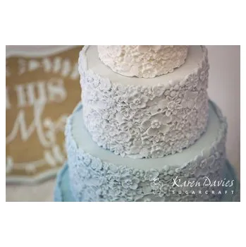 Forma na pečení Silikonová forma květiny povrch - Karen Davies