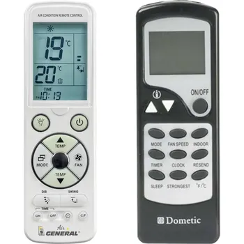 DOMETIC Freshwell 2000, Freshwell 3000, FWX4, 9105305764, 9105306670, 9620013224 - luxusní podsvícený dálkový ovladač pro klimatizaci