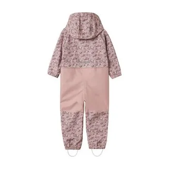 Dámský overall NAME IT Softshellový overal 13236674 Fialová Regular Fit 98