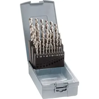 Vrták Sada vrtáků do kovu DIN338 HSS-Co5 vybrušovaný typ Ti 1-5,9mm GÜHRING