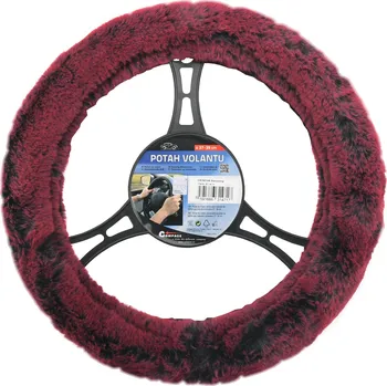 Potah na volant autoDS Potah volantu DENISA červený