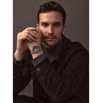 Hodinky Timex Hodinky Marlin® Quartz Chronograph TW2W59900 Zlatá 00