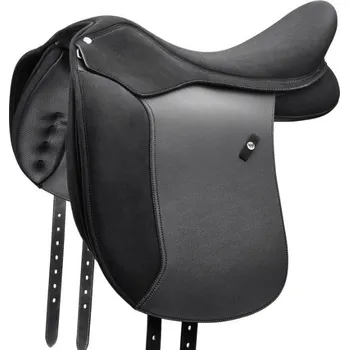 Jezdectví Drezurní sedlo WINTEC Pro Wide černé 18"