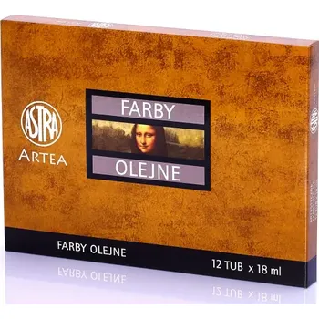 Olejová barva Art&Hobby ARTEA Olejové barvy Profi, Sestava 1, 12 x 18ml, 83410974