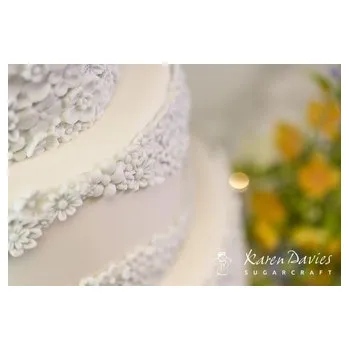 Forma na pečení Silikonová forma girlanda květinová na dort - Karen Davies