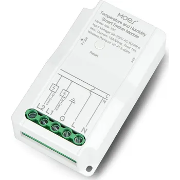 Příslušenství k měřicímu přístroji Tuya - WiFi vysílač se sondou a senzorem teploty a vlhkosti - Moes MS-103-TH