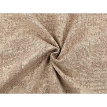 Dekorační potahová látka s žinylkovou strukturou