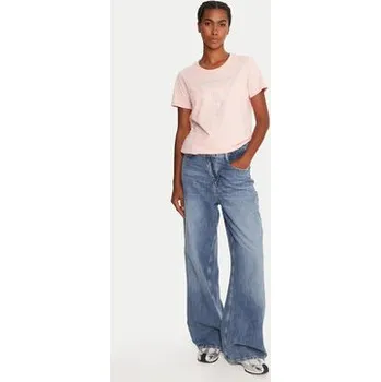 Pánské tričko Guess T-Shirt W5BI18 I3Z14 Růžová Regular Fit S