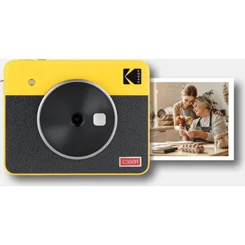 Digitální kompakt KODAK instantní fotoaparát Mini Shot 3 Retro C300R žlutá