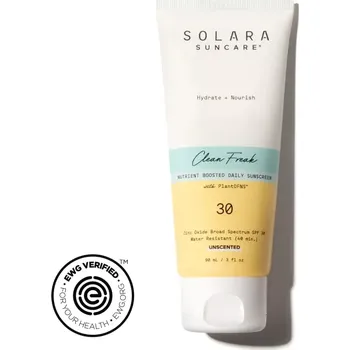 Přípravek na opalování SOLARA Clean Freak Nutrient Boosted Body Sunscreen, SPF 30 (Sport) 90ml
