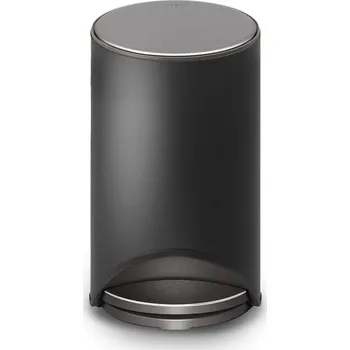 Odpadkový koš Matně černý nášlapný kovový odpadkový koš 10 l Arc – Joseph Joseph ID_1790164